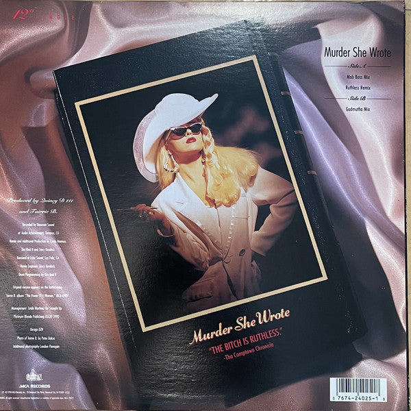 Tairrie B. : Murder She Wrote (12")