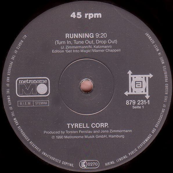 Tyrell Corp. : Running (12")