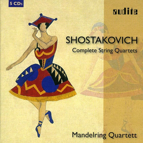the album cover for D. SHOSTAKOVICH - Complete String Quartets