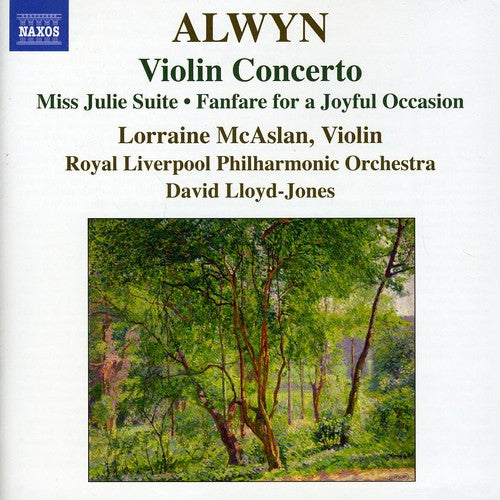 the album cover for Lorraine Mcaslan - Violin Concerto: Miss Julie Suite
