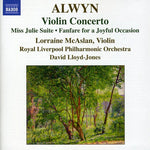 the album cover for Lorraine Mcaslan - Violin Concerto: Miss Julie Suite