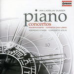 the album cover for Andreas Staier - Piano Concertos