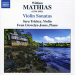 the album cover for Sara Trickey - Violin Sonatas