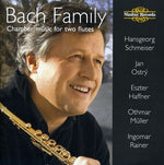 the album cover for J.S. Bach - Chamber Music for Two Flutes