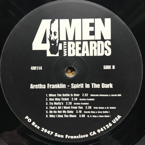 Aretha Franklin : Spirit In The Dark (LP, Album, RE, RM, 180)
