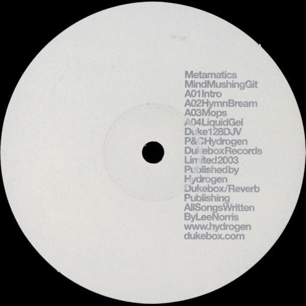 Metamatics : Mind Mushing Git (LP, Album, RE)