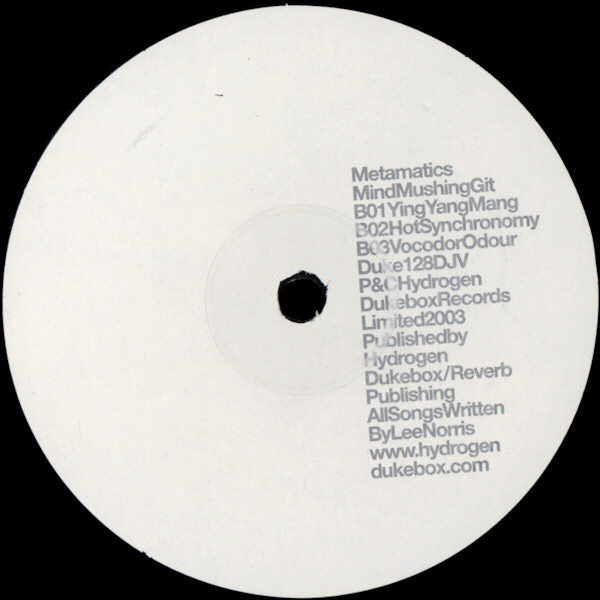 Metamatics : Mind Mushing Git (LP, Album, RE)