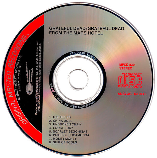 Grateful Dead* : From The Mars Hotel (CD, Album, RE, RM, San)