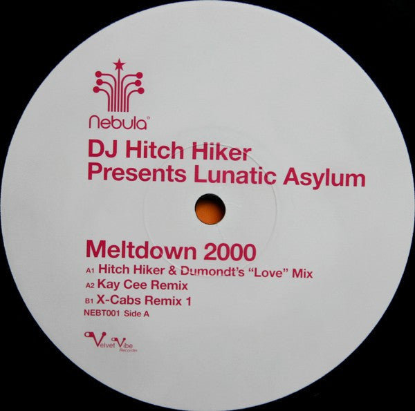 DJ Hitch Hiker Presents Lunatic Asylum : Meltdown 2000 (12")