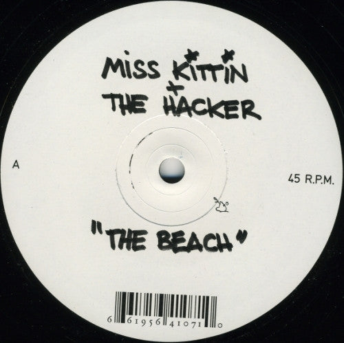 Miss Kittin & The Hacker : The Beach (12", S/Sided, Etch)