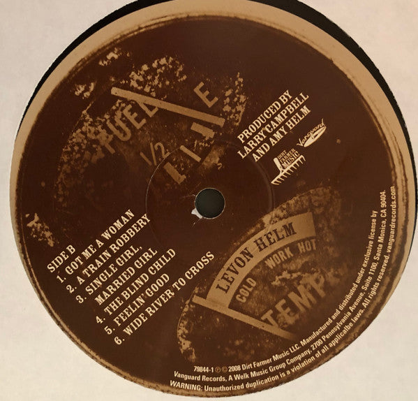 Levon Helm : Dirt Farmer (LP, Album, Ltd, 180)