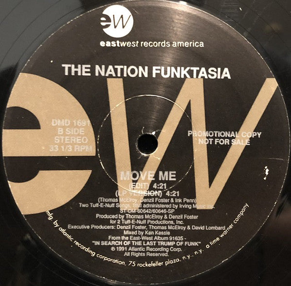 The Nation Funktasia : Move Me (12", Promo)