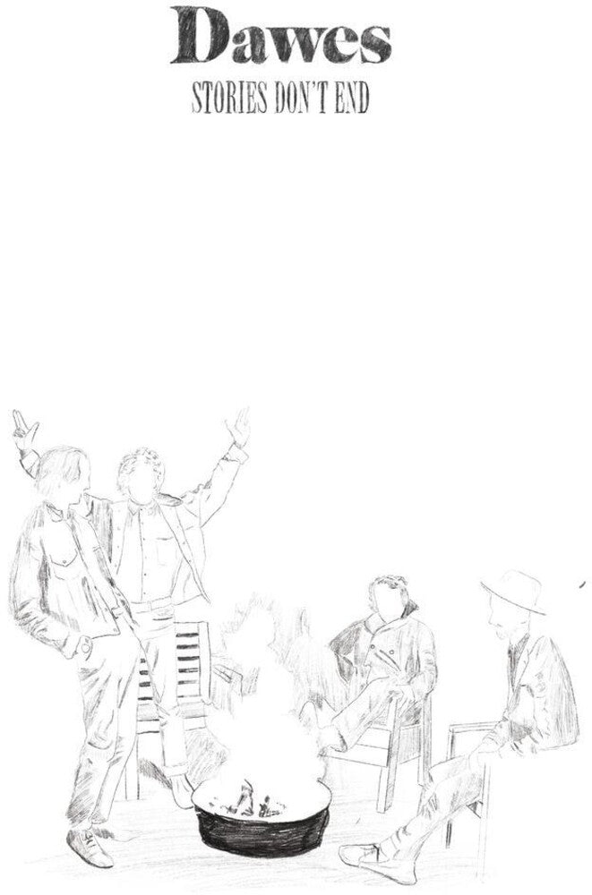 the album cover for Dawes - Stories Don't End