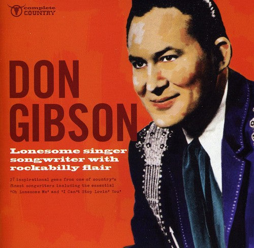 the album cover for Don Gibson - Lonesome Singer Songwriter