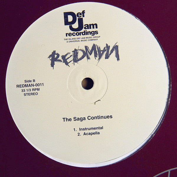 Redman : The Saga Continues (12")