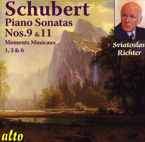 Sviatoslav Richter - Sonatas para piano 9 y 11: Moments Musicaux (CD)
