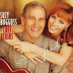 the album cover for Suzy Bogguss & Chet Atkins - Suzy Bogguss and Chet Atkins: Simpatico