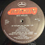 Pete Shelley : On Your Own (12")