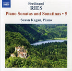 the album cover for Susan Kagan - Piano Sonatas & Sonatinas 5