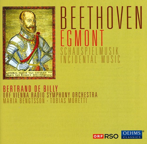 the album cover for Bertrand De Billy - Egmont