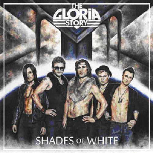 the album cover for Gloria Story - Shades of White