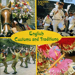 the album cover for Peter Kennedy - English Customs and Traditions
