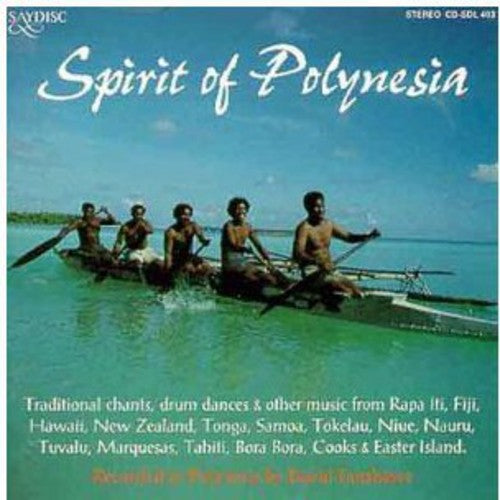 the album cover for David Fanshawe - Spirit of Polynesia / Various