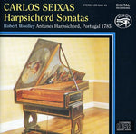 the album cover for Robert Wooley - Harpsichord Sonatas