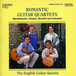 the album cover for The English Guitar Quartet - Romatic Guitar Quartets / Various
