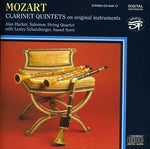 the album cover for The Salomon String Quartet - Clarinet Quintets