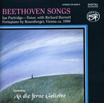 the album cover for Richard Burnett - Beethoven Songs