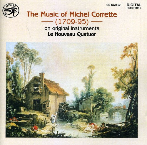 the album cover for On original instruments - Music of Michael Corrette