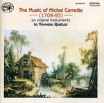 the album cover for On original instruments - Music of Michael Corrette