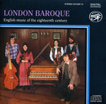the album cover for London Baroque - English Music of the 18th Century