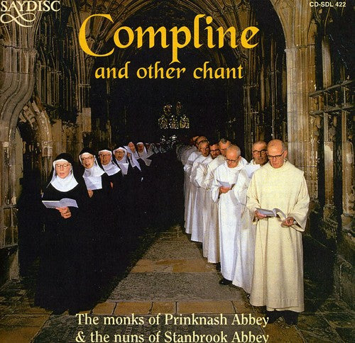 the album cover for The Monks of Prinknash Abbey - Compline & Other Chant / Various