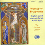 the album cover for Orlando Consort - Worcester Fragments