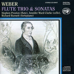 the album cover for Jennifer Ward Clarke - Flute Trio & Sonatas