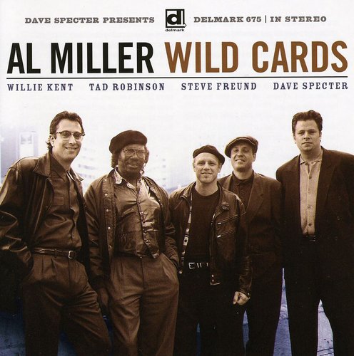 the album cover for Al Miller - Wild Cards