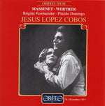 the album cover for Jesus Lopez-Cobos - Werther