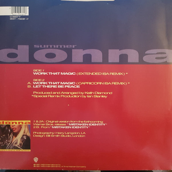 Donna Summer : Work That Magic (12")