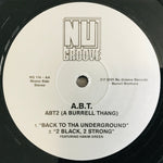 A.B.T. : ABT2 (A Burrell Thang) (12")