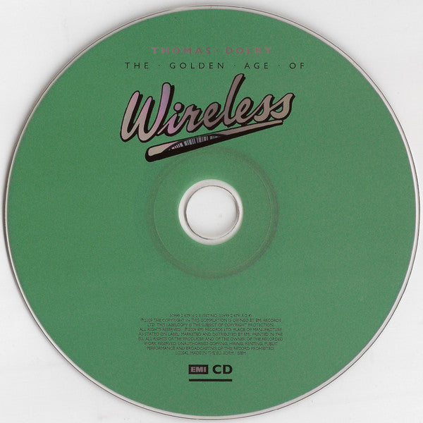 Thomas Dolby : The Golden Age Of Wireless (CD, Album, RE, RM + DVD-V, NTSC)