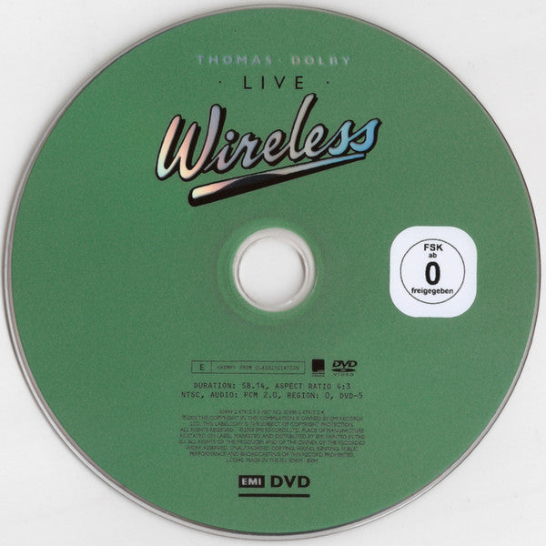 Thomas Dolby : The Golden Age Of Wireless (CD, Album, RE, RM + DVD-V, NTSC)