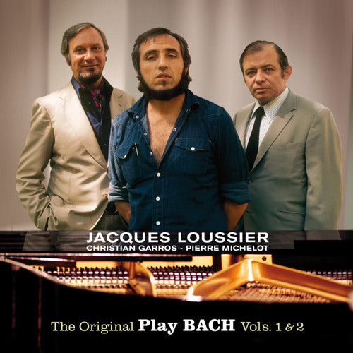 the album cover for Jacques Loussier - Vol. 1-2-Original Play Bach [Import]