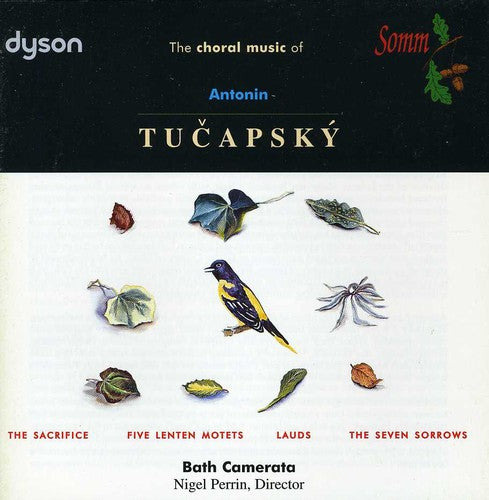 the album cover for Nigel Perrin - Choral Music of Antonin Tucapsky