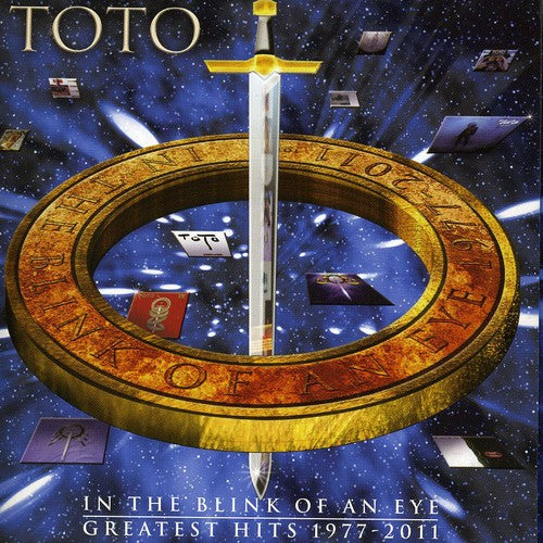 the album cover for Toto - In The Blink Of An Eye 1977-2011 [Import]