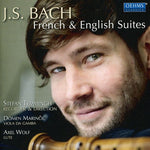the album cover for Bach / Temmingh / Marincic / Wolf - French & English Suites