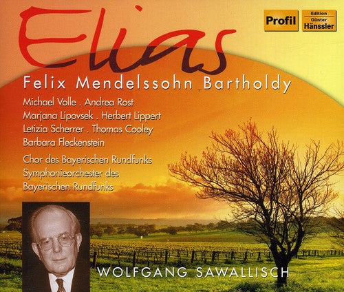 the album cover for Wolfgang Sawallisch - Elias