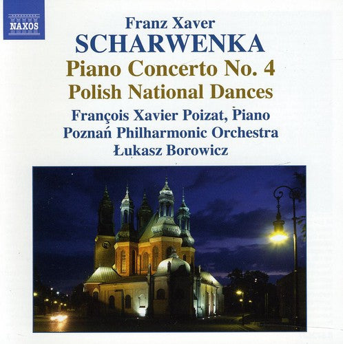 the album cover for Lukasz Borowicz - Piano Concerto 4 / Polish National Dances