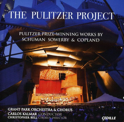 the album cover for Carlos Kalmar - Pulitzer Project - Pulitzer Prize-Winning Works